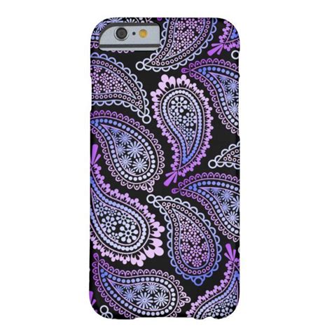 Purple Paisley Iphone Case Zazzle In Purple Iphone Case