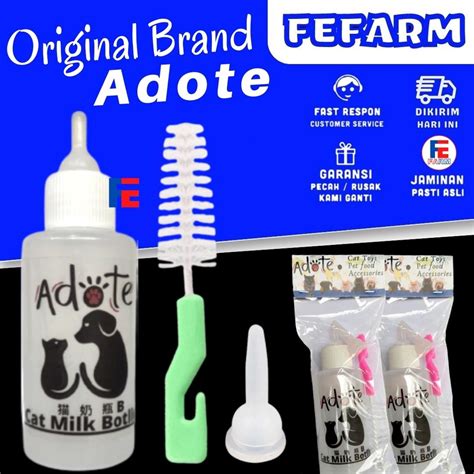 Jual Paket Original Botol Dot Cats Kucing Botol Dot Sikat Kucing