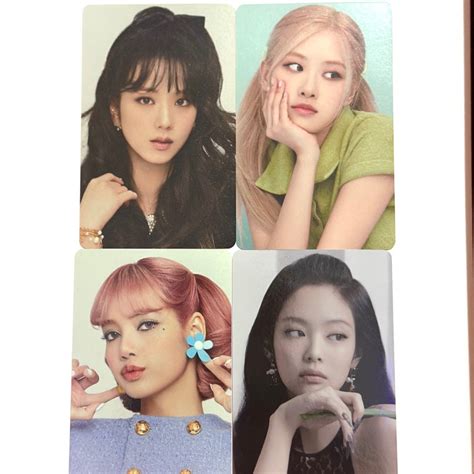 Jual Blackpink Welcoming Collection Photocard Set Jisoo Lisa Rose