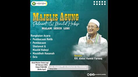 Live Majelis Sholawat Maulid Al Habsyi MALAM SENIN LEGI 14 JANUARI