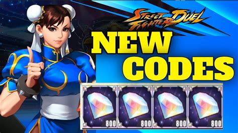 New Street Fighter Duel Codes Street Fighter Duel Gift Codes