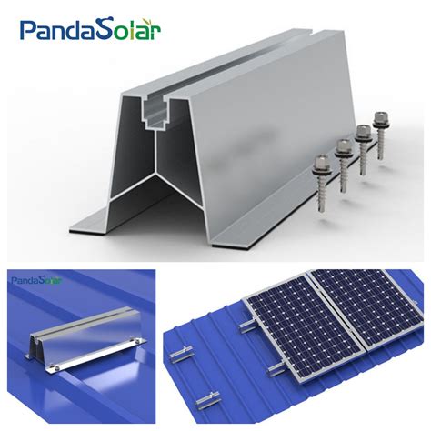 Ex Work Price Quick Mounted Anodized Aluminum Alloy Solar Short Rail