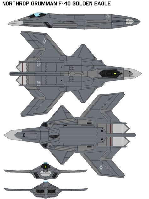 Northrop Grumman FA-40 Golden Eagle | Fighter aircraft, Aircraft, Stealth aircraft