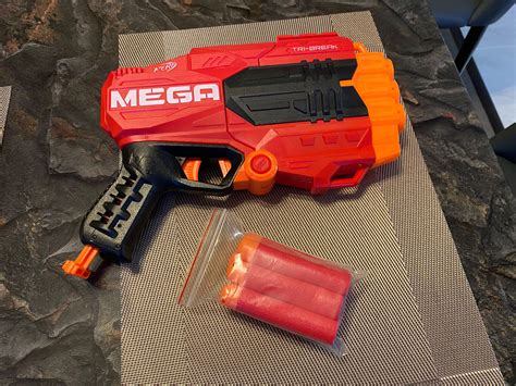 Nerf Gun Mega Hobbies Toys Toys Games On Carousell