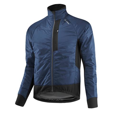 Löffler Hotbond Primaloft 60 Geïsoleerde Fietsjas Heren donkerblauw 495