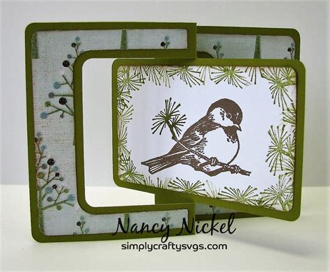 The Nickel Nook Simply Crafty SVGs Christmas Swing Card