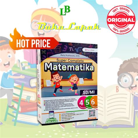 Jual BUKU MATEMATIKA SD SUPER COMPLETE MATEMATIKA SD KELAS 4 5 6