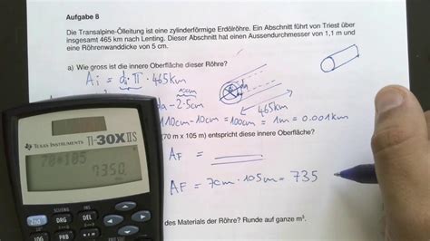 Aufgabe 8b BMS Mathematik2 Aufnahmeprüfung Herbst 2018 St Gallen