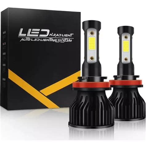 Kit De Faros Delanteros Led 4 Lados H7 H8 H11 9005 Hb3 9006 Meses Sin