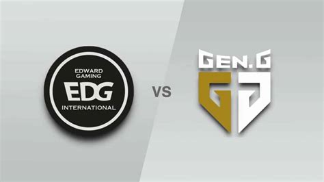 Lol Edward Gaming Vs Gen G Worlds Semifinals Recap