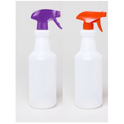 3 Pack Plastic Trigger Spray Bottle 32 Oz Heavy Duty Chemical Resistant