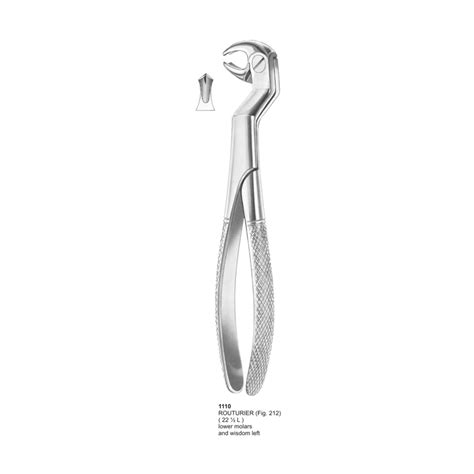 RESECTION Forceps 216 Witzel Upper Roots Dental Extracting Forcep