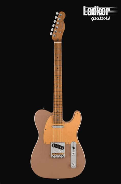 Fender American Professional Ii Telecaster Shoreline Gold Roasted Maple Neck Limited Edition New