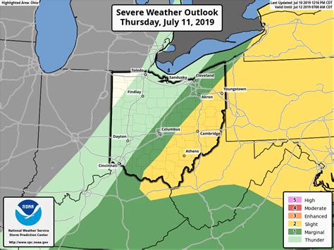 SEVERE STORMS POSSIBLE THURSDAY - Scioto Post