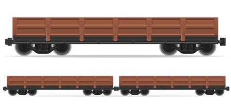 railway carriage train vector illustration 542062 Vector Art at Vecteezy