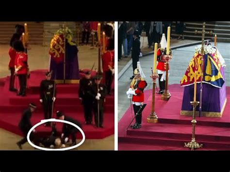 Royal Guard Collapses While Standing Watch At Queen Elizabeth II S