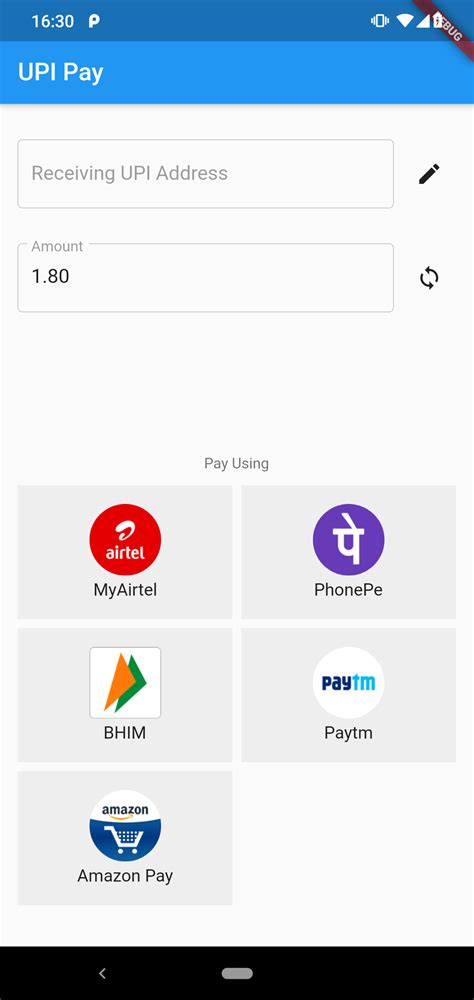 Upi Pay Flutter Package