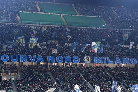 City Inter La Curva Nord Prepara La Coreografia Per La Finale Di