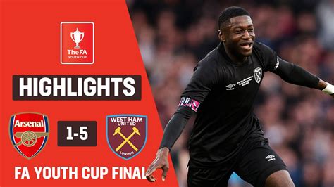 Young Hammers Run Riot To Win Fa Youth Cup Arsenal U18 1 5 West Ham