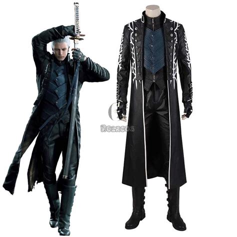 【Support Customization】DMC: Devil May Cry5 Vergil Cosplay Costume