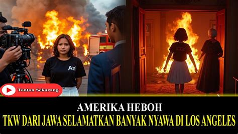 Amerika Heboh Tkw Indonesia Pemilik Ilmu Rawarontek Selamatkan Orang