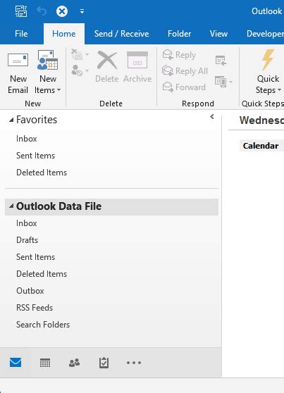 How To Open An Pst File Without An Email Account In Outlook