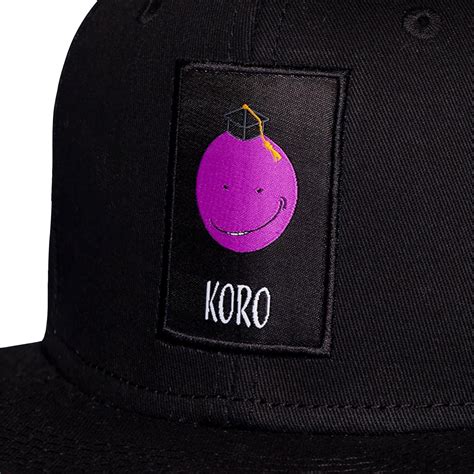 Assassination Classroom Koro Sensei Snapback Cap Black Assassination Classroom Elbenwald