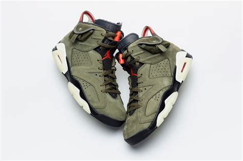 La Travis Scott X Air Jordan 6 Medium Olive Se Dévoile En Images Le