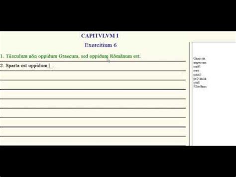 Lingua - 1.2 - Exercises - YouTube