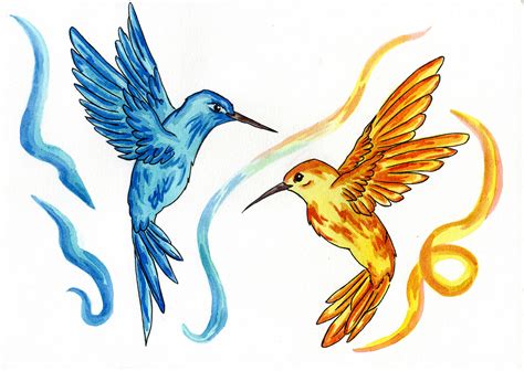 7 Hummingbirds By Rikkimaru129 On Deviantart