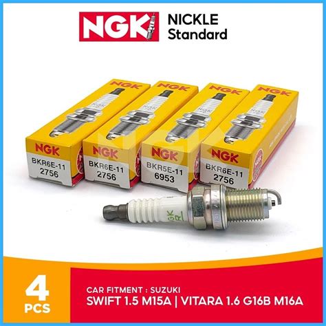 Ngk Bkr6e 11 Standard Spark Plug For Suzuki Swift 15 M15a 2005 2009