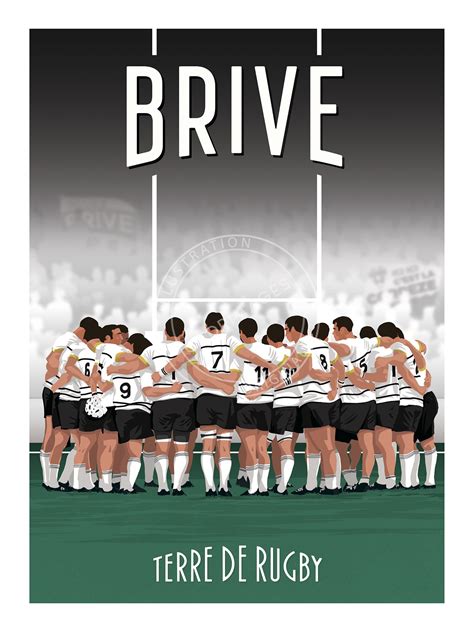 Affiche De Rugby Brive La Victoire Rugby D S