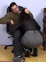 Busty Mature Secretary In Stockings Shiny Blouse And Tight Skirt