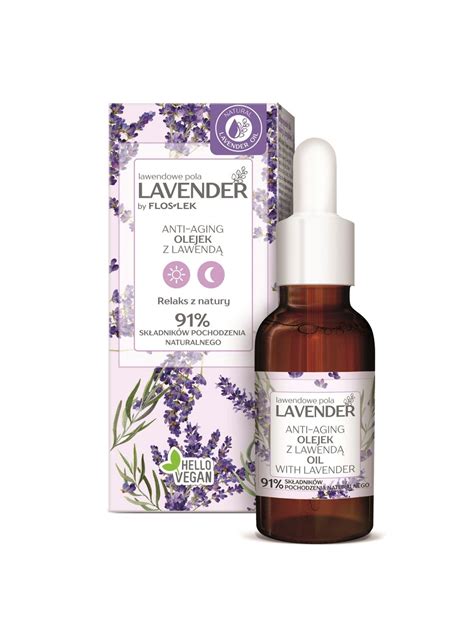 Lavender Lawendowe Pola Anti Aging Olejek Z Lawend Ml Floslek