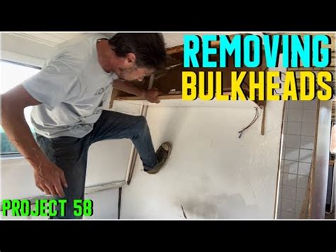 Removing Internal Bulkheads On A Narrowboat Youtube