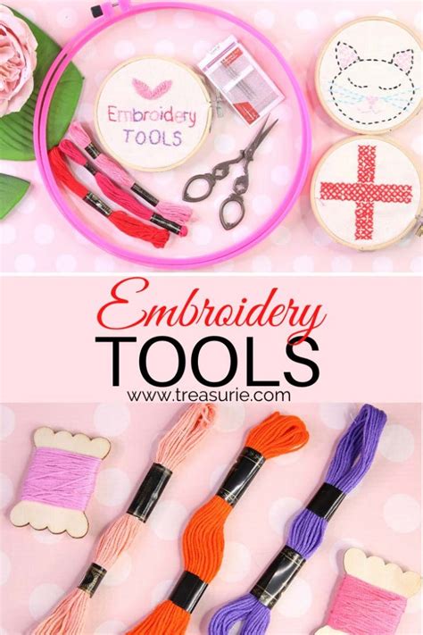 19 Embroidery Tools & Materials - Basics & Favorites | TREASURIE