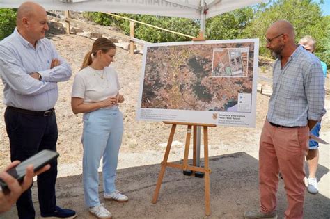 Prohens anuncia la puesta en marcha de la balsa de Sa Rota en Santa Eulària