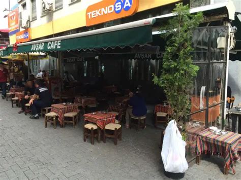 Avşar Cafe menü fiyatları 2022 2023 Akaretler İstanbul Çay YummyAdvisor