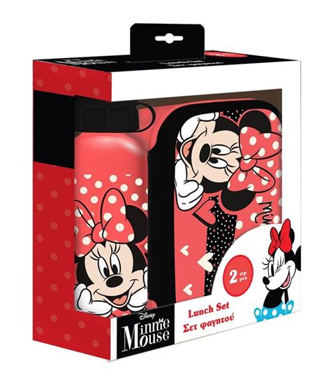 Lunch Box Bidon Aluminiowy Pude Ko Myszka Minnie Diakakis Sklep