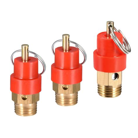 MECCANIXITY Air Compressor Pressure Safety Valve 1 4 BSP Thread 0 8Mpa