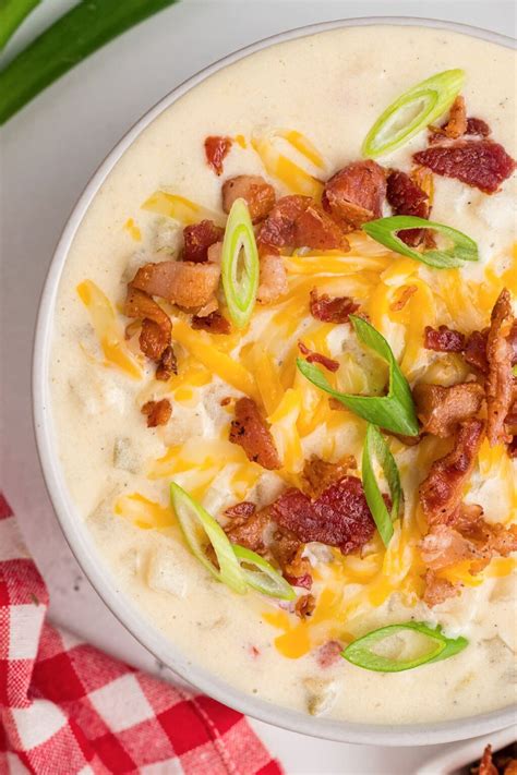 Easy Crockpot Potato Soup With Frozen Hashbrowns