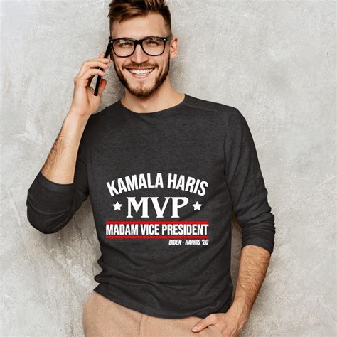 Kamala Harris MVP Madam Vice President Shirt TeeSporting