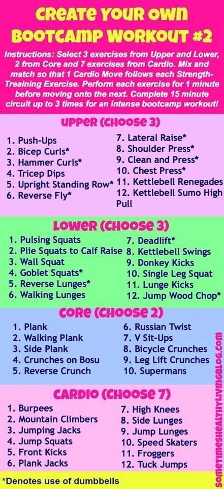 Boot Camp Workout Ideas With No Equipment - WorkoutWalls