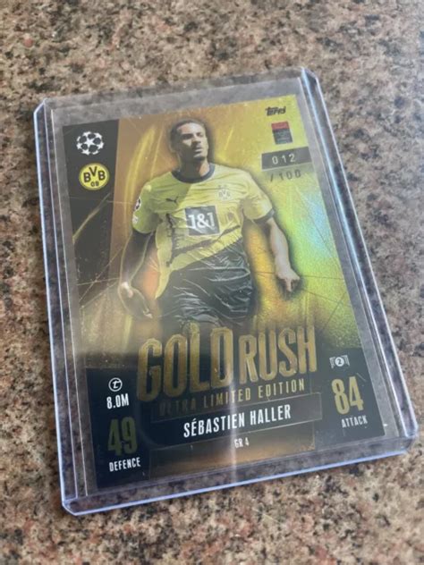 Match Attax Gold Rush Ultra Limited Edition Sebastian Haller