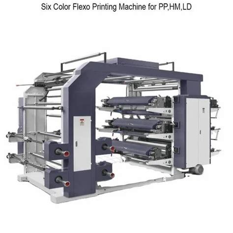 Six Color Flexo Printing Machine Pp Hm Ld At Rs