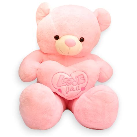 Big Pink Colour Love Teddy Bear | Gifts to Nepal | Giftmandu