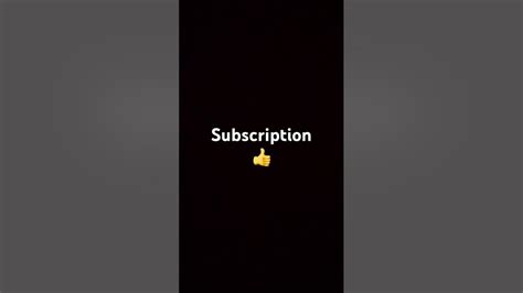 Subscription Youtube