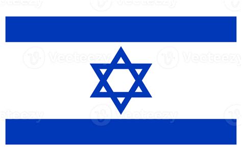 Israel Flag. Flag of Israel in design shape 25862806 PNG