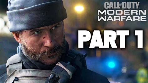 Call Of Duty Modern Warfare Walkthrough Gameplay Part 1 Intro