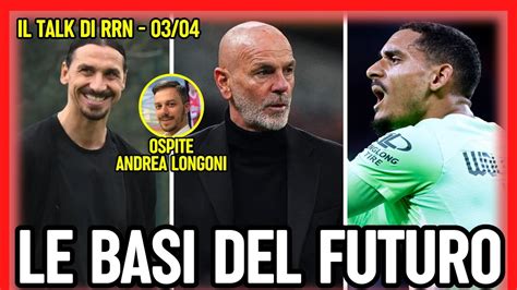 LE BASI DEL FUTURO Radio Rossonera Talk Con Andrea Longoni YouTube